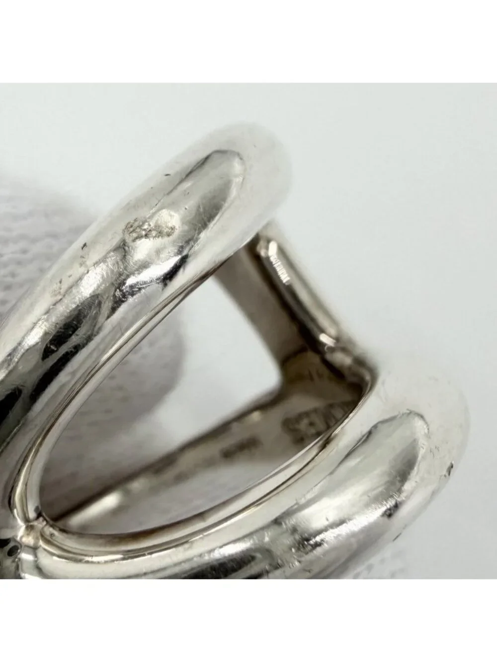 Hermes Ring Osmose GM Small Items 57 925 Sterling Silver